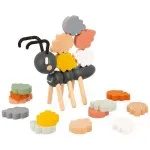 Janod Sweet Cocoon Ant Balancing Game J04053 – Wooden Stacking Toy for Kids UK