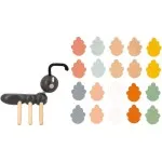 Janod Sweet Cocoon Ant Balancing Game J04053 – Wooden Stacking Toy for Kids UK