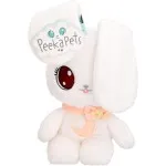 PEEKAPETS White Bunny Plush Toy – Interactive Wiggle Ears Soft Toy for Kids UK ‎906785
