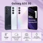 Refurbished Samsung Galaxy A35 5G 256GB Mobile – Pristine, Unlocked UK