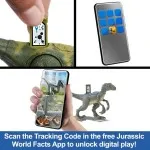 Mattel Jurassic World Dinosaur Toy – Bistahieversor with Tracking Code & Gear