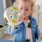 Fisher-Price Toddler Musical Instrument Set – 6-Piece Wooden Toy Collection