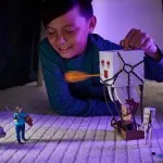 Mattel Minecraft Ghast Blast Attack Toy – Action Figure with Projectile & Piglin