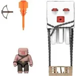 Mattel Minecraft Ghast Blast Attack Toy – Action Figure with Projectile & Piglin
