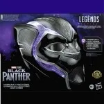 Marvel Legends Series Black Panther Premium Electronic Helmet with Light FX & Flip-Up Lenses UK Edition