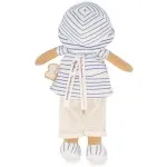 Kaloo Eli Soft Fabric Doll – 25cm Tendresse Rag Doll with Gift Ribbon for Baby Gift UK K200012