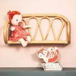 Lilliputiens Rose Doll – Soft Fabric Baby Doll with Magnetic Pacifier