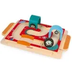 Janod Hedgehog Rally Wooden Game – Motor Skills & Manipulation Toy