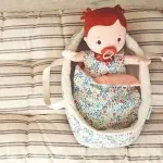 LILLIPUTIENS Party Batman Flowers Doll Basket | Toy for Nurturing & Imaginative Play