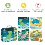 Janod Evolutionary Puzzle Dinosaurs | Educational Jigsaw Game for Toddlers 3 Years+ UK J02657