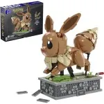 Mega Pokémon Motion Eevee Building Set 1366 Pieces HTH71 – Official Collectors Toy UK