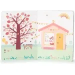LILLIPUTIENS Garden Party Opposites Activity Book | Baby Sensory Toy 83454 UK