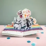 LILLIPUTIENS Garden Party Opposites Activity Book | Baby Sensory Toy 83454 UK