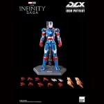 ThreeZero Marvel Infinity Saga Iron Patriot DLX 1/12 Scale Action Figure 3Z02570W0