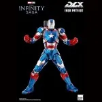 ThreeZero Marvel Infinity Saga Iron Patriot DLX 1/12 Scale Action Figure 3Z02570W0