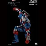 ThreeZero Marvel Infinity Saga Iron Patriot DLX 1/12 Scale Action Figure 3Z02570W0