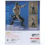 Bandai Tamashii Nations S.H. Figuarts Roronoa Zoro 1/12 Scale Action Figure 2703978 – Netflix One Piece