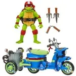 TMNT Mutant Mayhem Raphael Battle Cycle with Exclusive Figure – 83432CO