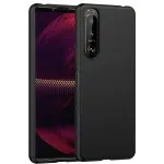 Sony Xperia 1 II / 1 III / 5 / 5 III High Quality Matte Black Soft TPU Case Cover