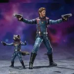 Tamashii Nations Guardians of the Galaxy Vol.3 Star-Lord and Rocket Raccoon Figures BAS65000