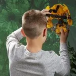 Transformers Rise of the Beasts Bumblebee 2-in-1 Mask and Robot Toy - F4649