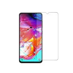 Samsung A70 Screen Protector Bubble Clear Tempered Glass Scratch Resistant- (2 Pack)