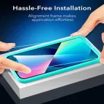 iPhone 13 Pro Screen Protector (2Pack) Tempered Glass Case Friendly Film