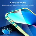 iPhone 13 Pro Screen Protector (2Pack) Tempered Glass Case Friendly Film