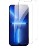 iPhone 13 Pro Screen Protector (2Pack) Tempered Glass Case Friendly Film
