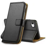 Apple iPhone 8 Wallet Case (2017) Leather Black Case