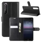 Sony Xperia 1 II Case 2020 Card Slot Flip Stand Leather Book Cover