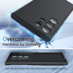 Samsung S23 Ultra Silicone Case Shockproof Full Body Protection Cover