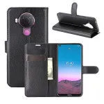 Nokia 5.4 Case (2020) Leather Magnetic Flip Stand Wallet Phone Cover