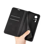 Xiaomi 12T Pro Leather Case (2022) Wallet Book Cover Card Slots Secure With Magnetic Closure