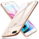 iPhone 7 Plus Clear Case UK Thin Soft TPU Cover Protective Bumper, 5.5 inch, Crystal Clear