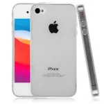 iPhone 4 Clear Case Bumper Design, Shockproof Slim 3.5 inch, Crystal Clear