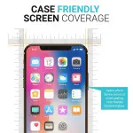 iPhone XR Screen Protector Tempered Glass Case Friendly Anti scratch (2 Pack)