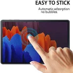 Samsung Tab S7 FE 2021 Pen Compatible/Anti-Scratch/Bubble Free Glass