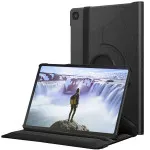 Samsung Galaxy Tab S6 Lite Case 10.4" 2022/2020 Rotating 360 Swivel Stand Cover P613/P619/P610/P615 (Black)