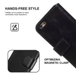 iPhone 6 Plus Wallet Case (2015) Leather Magnetic Flip Book Case Cover