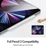 iPad Pro 2022 Case UK 4th Gen Compatible with A2435, A2761, A2762 Crystal Clear