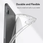 iPad Pro 2022 Case UK 4th Gen Compatible with A2435, A2761, A2762 Crystal Clear