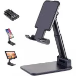 Adjustable height Desk Stand Holder Mobile Phone Folding Portable