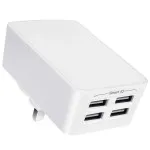 4 Port USB Charger Smart iQ Adaptor Travel Adapter Fast Quick Charge UK Plug