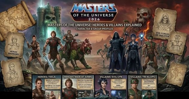 The Evolution of Masters of the Universe: Iconic Characters and Their Impact