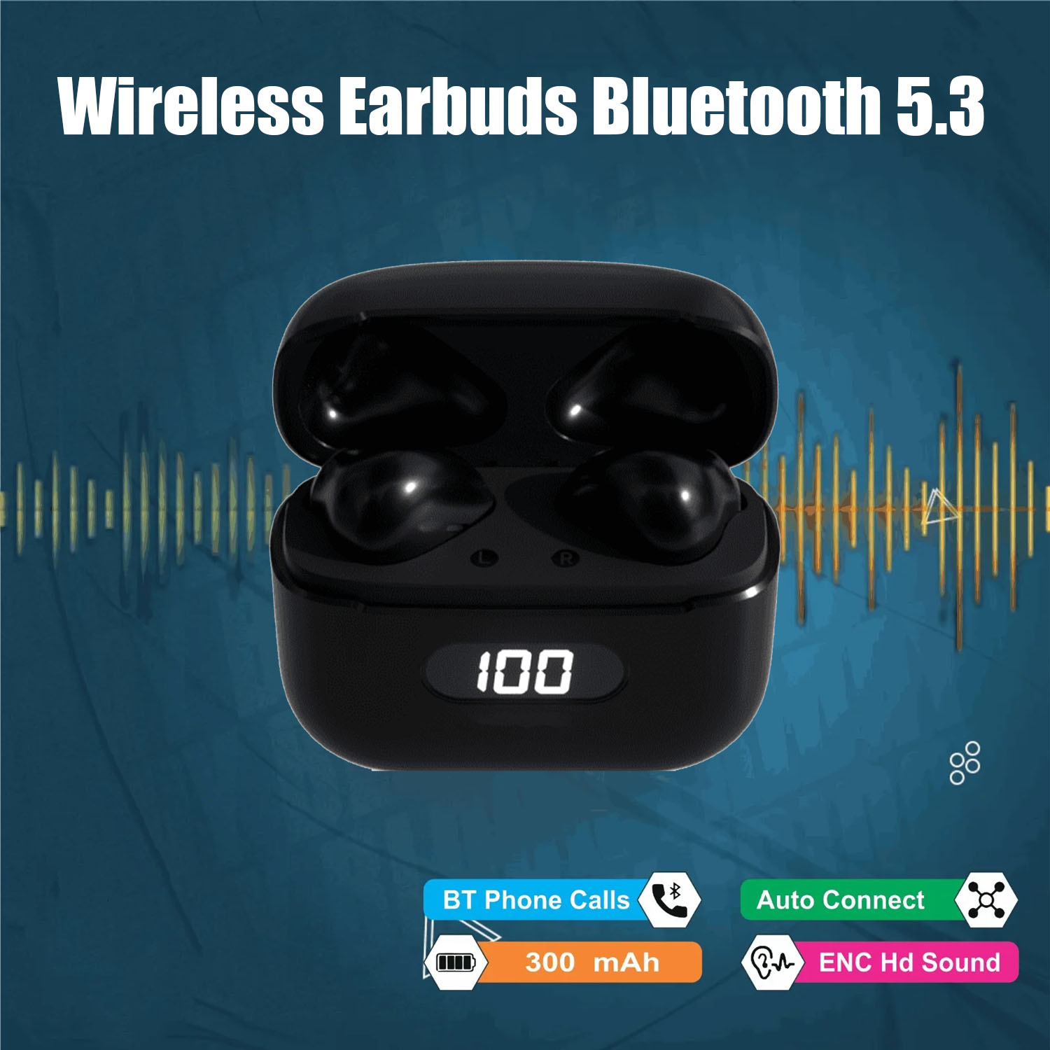 Wireless Earbuds with Bluetooth 5.0