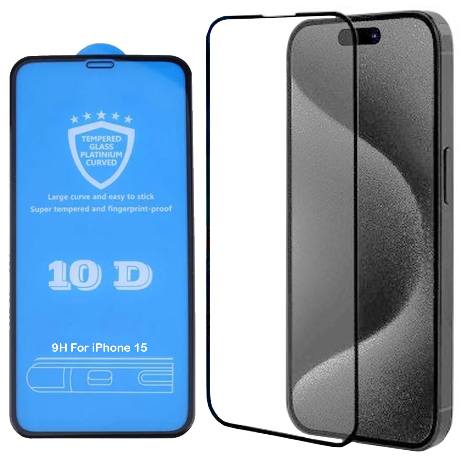 10D Screen Protector For iPhone 15 Pro