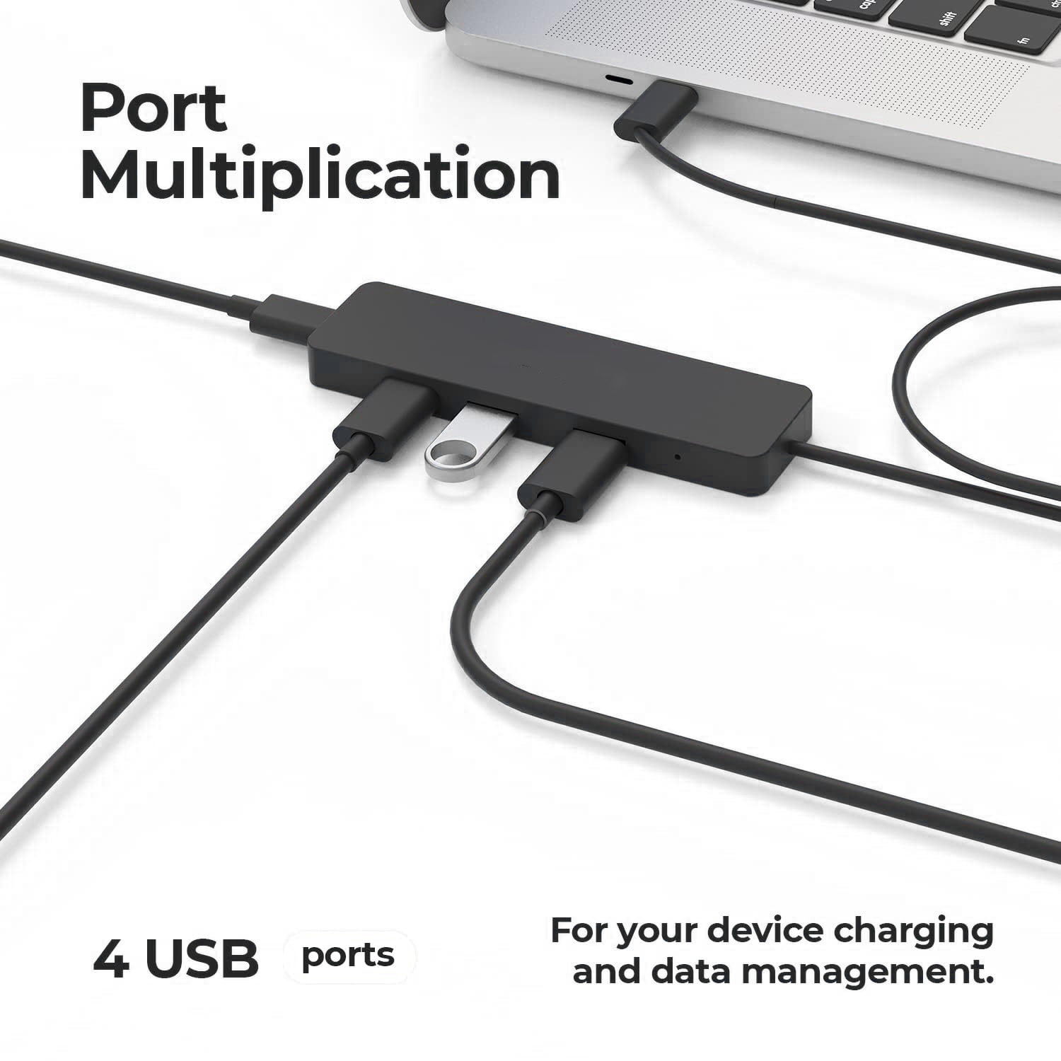 4-Port USB Hub Adapter