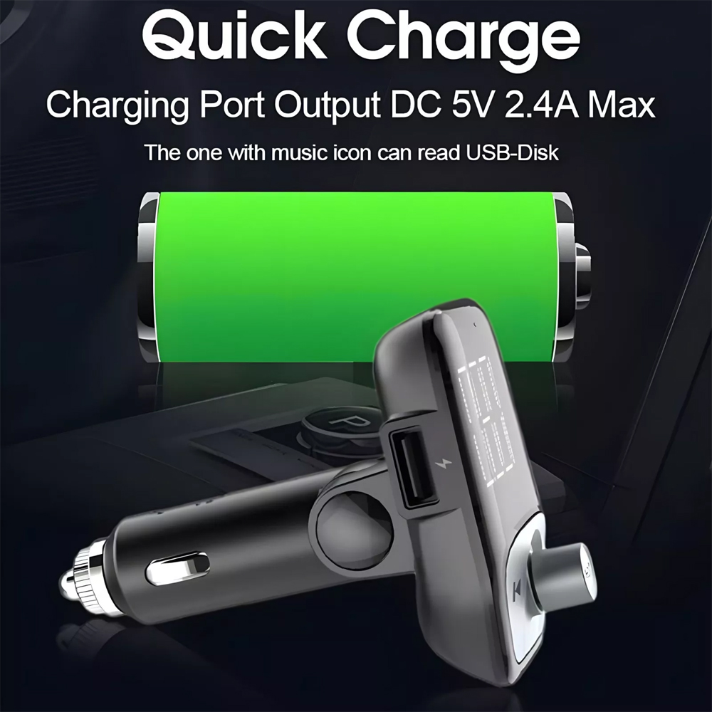 SB Car Adapter for Music and Charging