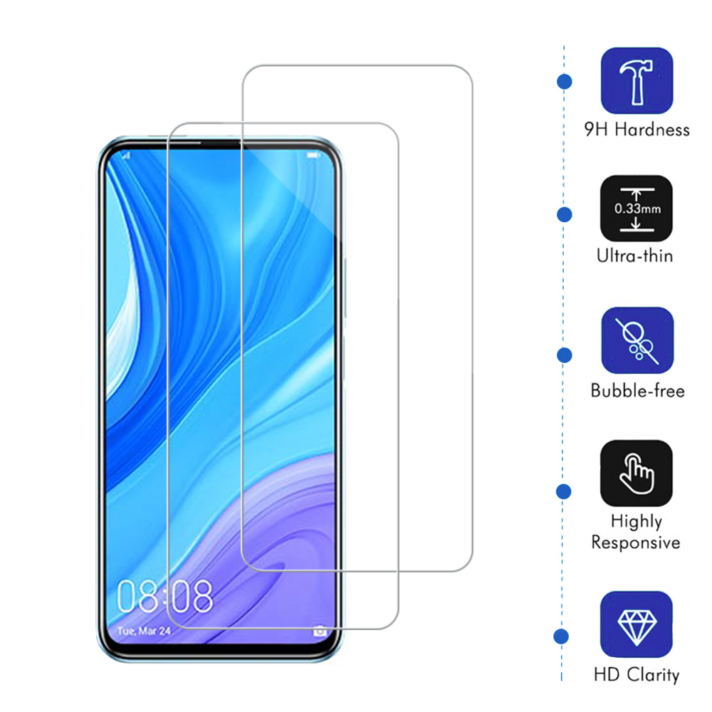 2 Pack Glass For Huawei Y9s